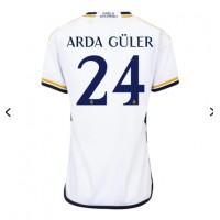 Echipament fotbal Real Madrid Arda Guler #24 Tricou Acasa 2023-24 pentru femei maneca scurta